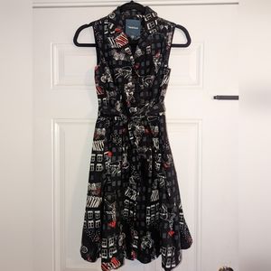 Modcloth Community Brunch Shirt Dress